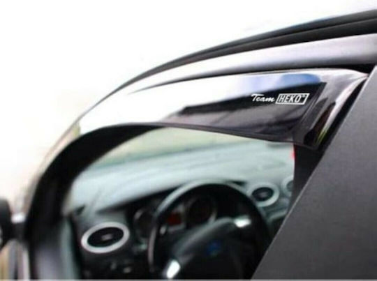 Heko Σετ Ανεμοθραύστες Αυτοκινήτου Μπροστινοί Σκούρο Φιμέ για Daihatsu Move 2τμχ