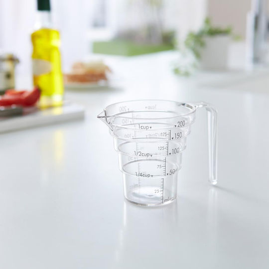 Yamazaki Πλαστικός Δοσομετρητής Κουζίνας 200ml
