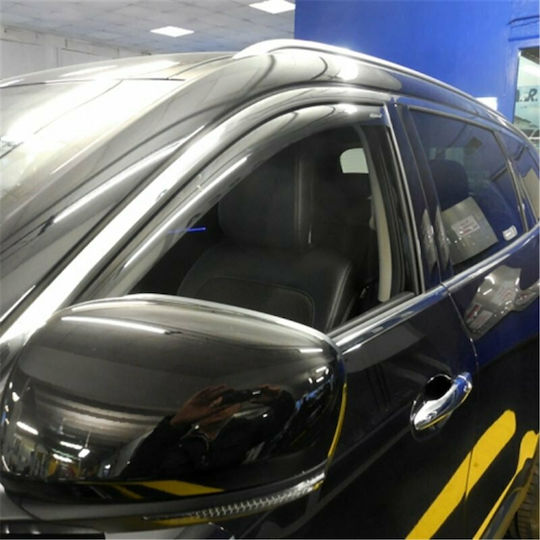 Farad Set of Windbreakers Front Car for Renault Koleos 2pcs