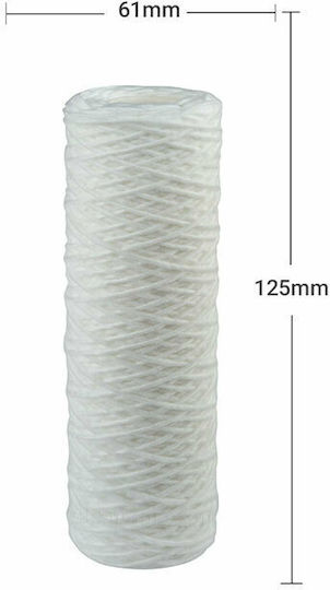 Atlas Filtri Water Filter Replacement Central Water Filtration System from Polypropylene 5" FA 5 SX 1 μm 1pcs