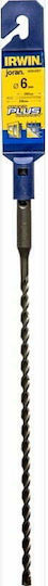 Irwin 10x460mm Τρυπάνι Καρβιδίου με SDS Plus Στέλεχος για Δομικά Υλικά 10x460mm