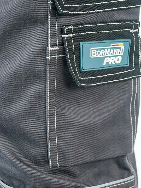 Bormann Pro Milano Παντελόνι Εργασίας Γκρι