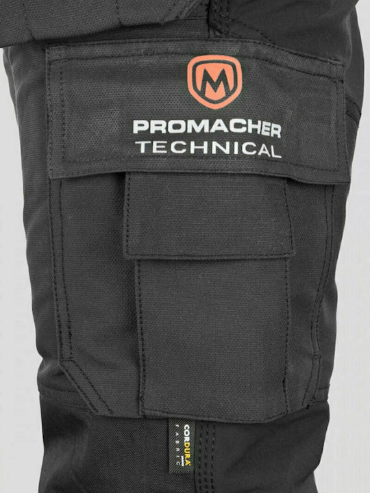 Promacher Работен Панталон Черен