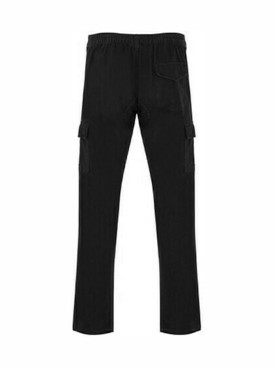 Roly Safety Work Trousers Black made of Cotton