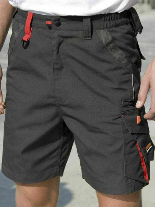 Result Work-Guard Βερμούδα Εργασίας Γκρι