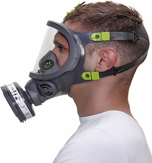 BLS Mask Full Face with Replaceable Filters 3150 Single Filter Class 2
