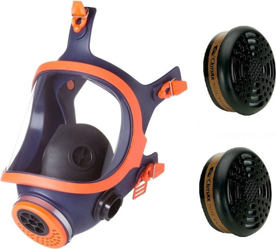 Climax Mask Full Face with 757A1 filters 732-N Orange