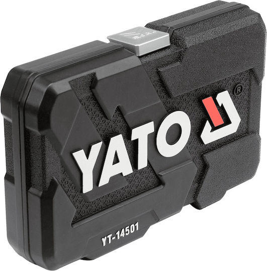 Yato Set Ratchet 1\4" 56pcs