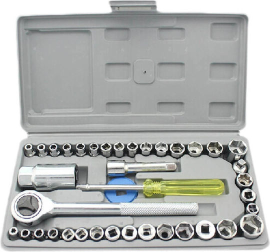 Aiwa Set Ratchet 1\4" & 3\8" 40pcs