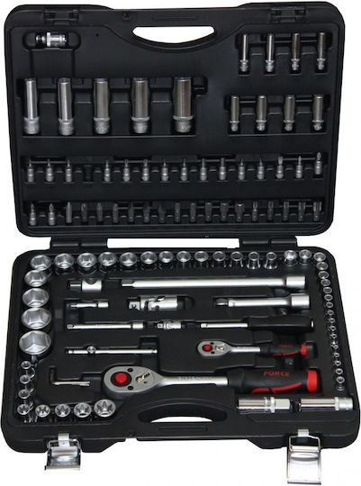 Force Set Ratchet 1\2" & 1\4" 108pcs