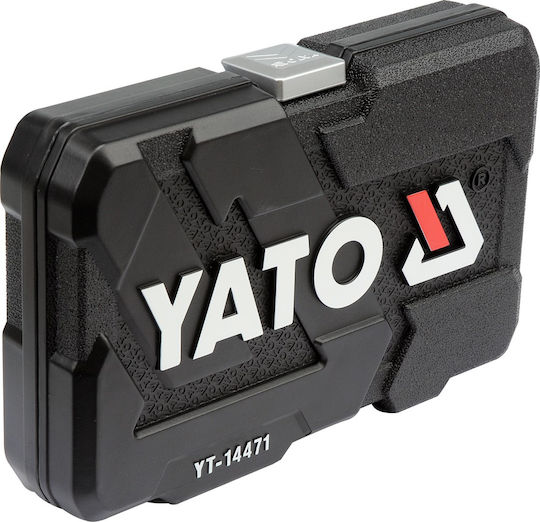 Yato Ratschen- & Steckschlüssel-Sets 1\4" 38Stück