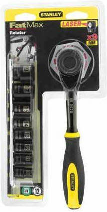 Stanley Set de chei tubulare și clichet 1\4" 11buc