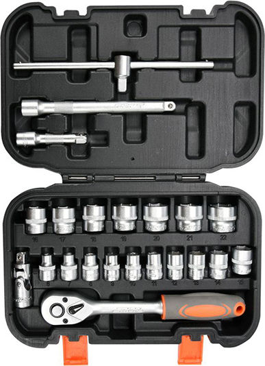 Sthor Set Ratchet 3\8" 22pcs