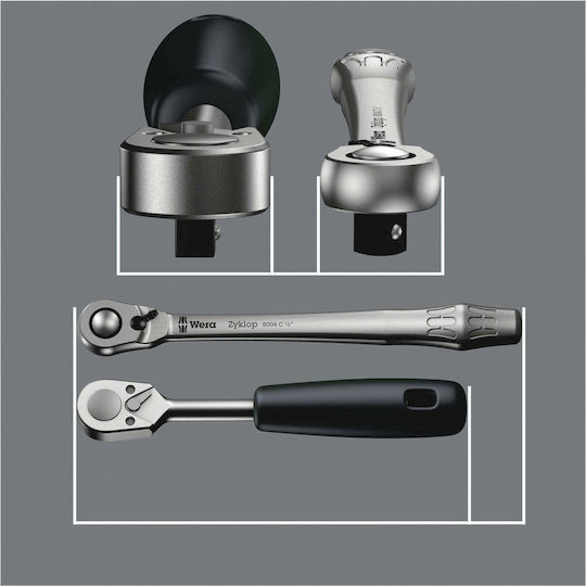 Wera 8100 SB 8 Set Ratchet 3\8" 29pcs 05004048001