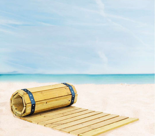 Showood Wood Pathway for Garden Flooring for Beach 100x90cm