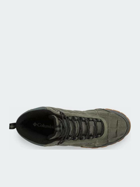 Columbia Firecamp Men's Waterproof Green Hiking Boots