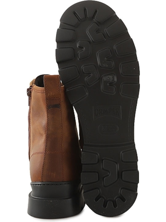 Brutus Leather Brown Men's Boots Anatomical
