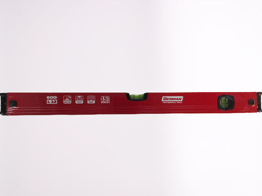 Benman L12 70609 Нивелир Алуминиев Магнитен 60бр с 2 Очи