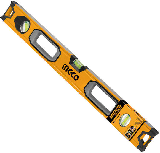 Ingco HSL08100 Αλφάδι Αλουμινίου 100εκ. με 3 Μάτια