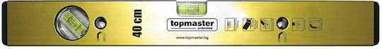 Topmaster 40cm Nivel de spirit Din aluminiu Magnetic 40buc cu 2 Ochiuri