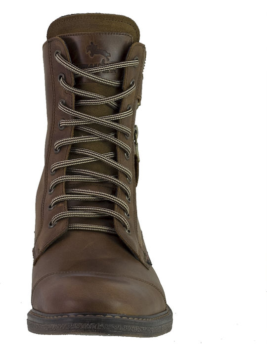 Leather Tabac Brown Boots