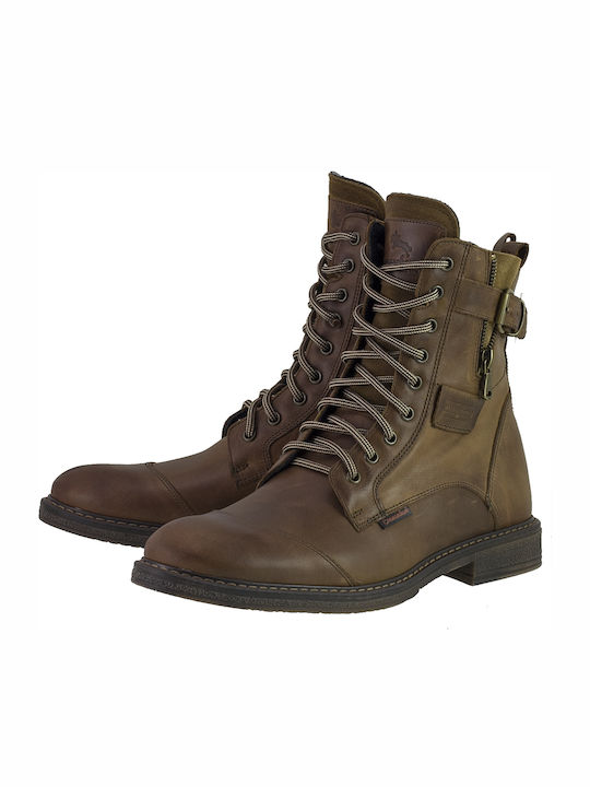 Leather Tabac Brown Boots