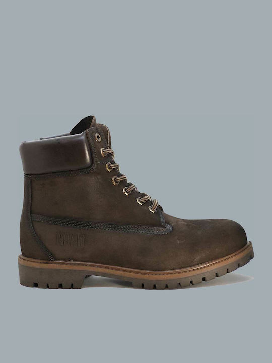 Leder Braun Stiefel