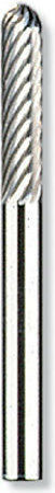 Dremel Cutter Bit Carbide Rounding in Metal \ Wood \ Plastic 3.2mm x 39mm x 3.2mm