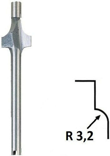 Proxxon Φρέζα 3.2mm x 3.2mm