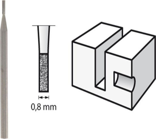 Dremel Cutter Set for Metal \ Wood \ Plastic 45mm x 3.2mm 3pcs