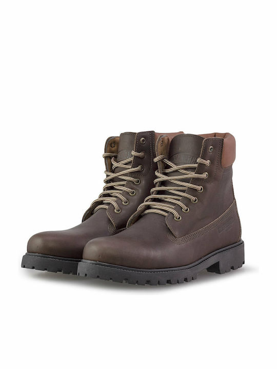 Leder Braun Stiefel