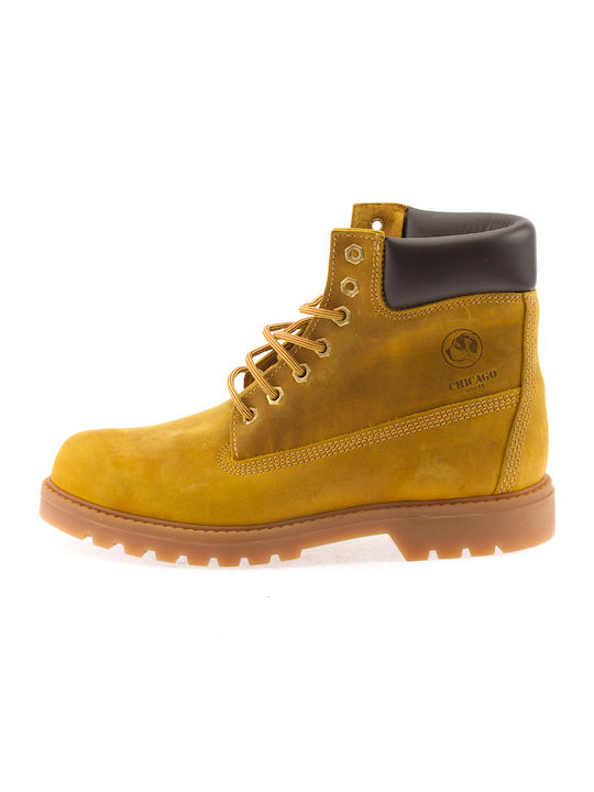 Everest 2001 Piele Galben Bocanci