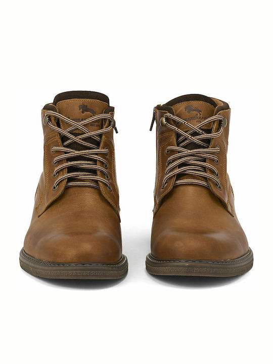 Leather Tabac Brown Boots