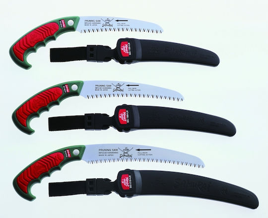 Samurai with Belt Case Pruning Hand Saw 18cm