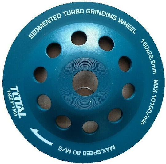 Total Grinding Disc Construction Materials 150mm Set 1pcs