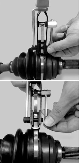 Toptul Pliers for Hose Clamps