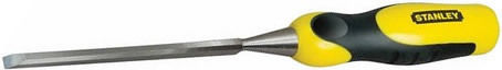 Stanley Dynagrip Skewed Chisel 20mm with Plastic Handle