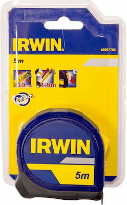 Irwin Tape Measure with Auto-Rewind 19mm x 5m