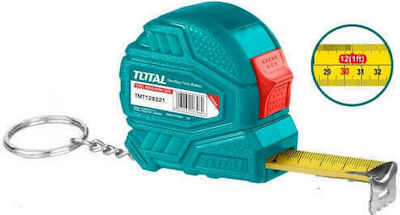 Total Tape Measure with Auto-Rewind 13mm x 2m