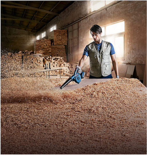 Bosch GBL 18V-120 Φυσητήρας Χειρός Μπαταρίας 18V Solo με Μέγιστη Ταχύτητα Αέρα 270km/h