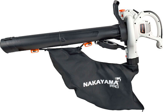 Nakayama EB3600 Blower / Vacuum Handheld Electric 2600W with Maximum Air Speed 288km/h