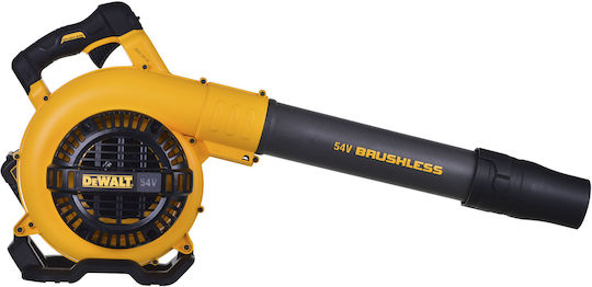Dewalt Φυσητήρας Χειρός 54V με 1 Μπαταρία 9Ah & Ρύθμιση Έντασης με Μέγιστη Ταχύτητα Αέρα 193km/h