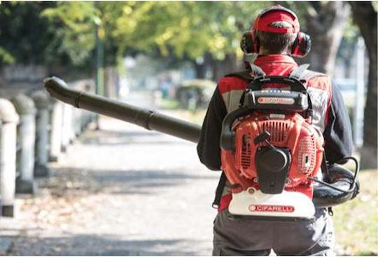 Cifarelli BL1200 Laubbläser Getragene Schultern Benzin 77cc mit Maximaler Luftgeschwindigkeit 170km/h
