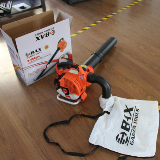 Bax B-008pro Бензинова Чанта За Ръка Духалка / Градинска Прахосмукачка 26cc с Максимална Скорост На Въздуха 300km/h