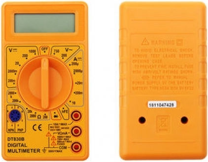 Tele GM-270 Digitales Multimeter Herrenuhren mit Summer mit AC / DC / Widerstandsmessung