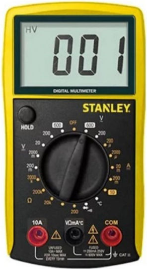Stanley Digitales Multimeter mit Summer mit AC / DC / Widerstandsmessung STHT0-77364