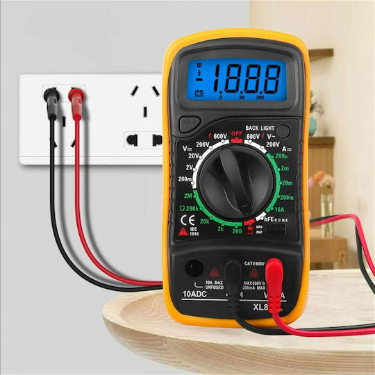Optum Digital Multimeter Pocket with AC / DC / Resistance Measurement XL830L