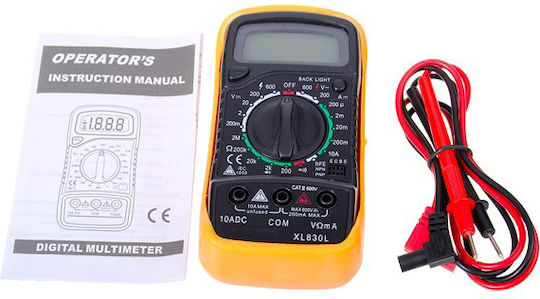 Haitronic DT9205 Digitales Multimeter mit Summer mit AC / DC / Widerstandsmessung