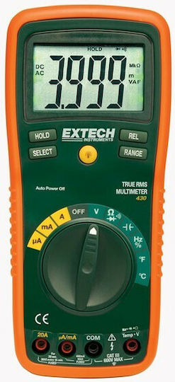 Extech Digital Multimeter True RMS EX430