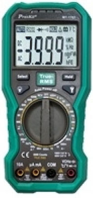 MT-1707 Digital Multimeter True RMS with Buzzer with Measurement AC / DC / Resistor / Capacity / Temperature 01.033.0147